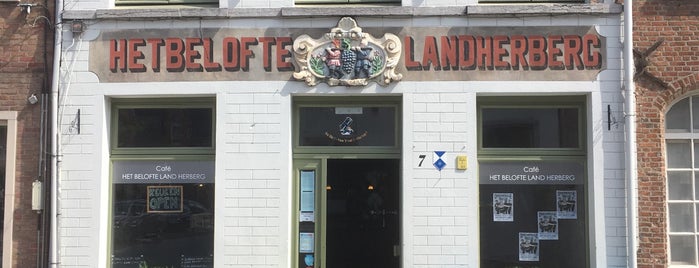 Het Belofte Land is one of favorites in Lier.