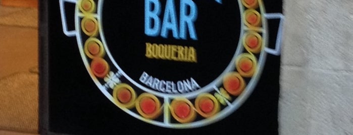 Paella Bar Boqueria is one of Barcelona.