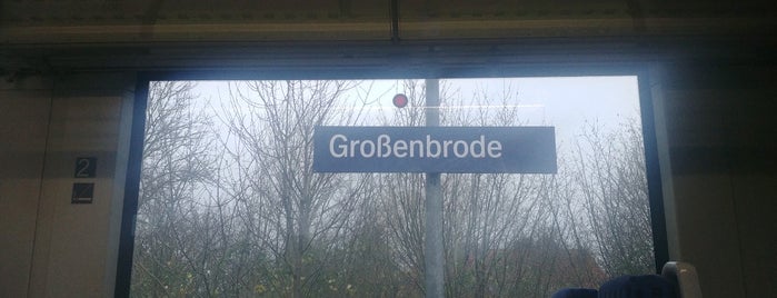 Bahnhof Großenbrode is one of Bf's in Schleswig-Holstein.