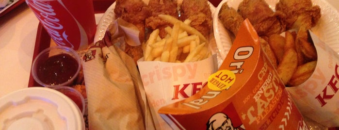 KFC is one of Food places I've been to.