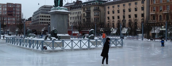 Kungsträdgården is one of Stockholm.