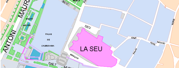 La Seu is one of Tots els barris de Palma ®.