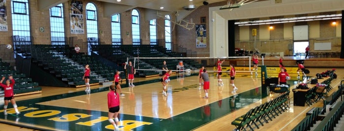 Bentson-Bunker Fieldhouse is one of NDSU.