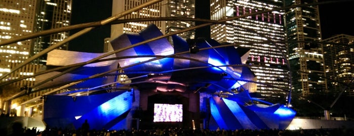 Jay Pritzker Pavilion is one of Places I've seen a concert.