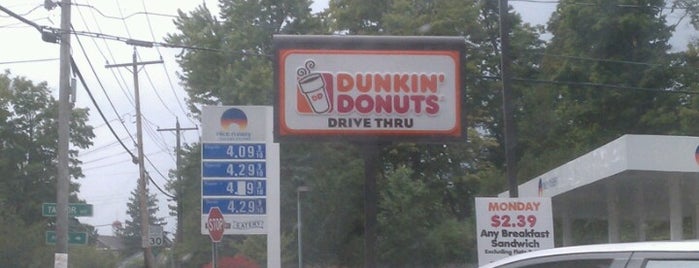 Dunkin' is one of Hill Card Locations.