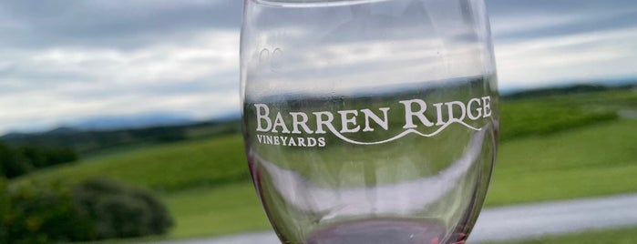 Barren Ridge Vineyard is one of Places I've visited.