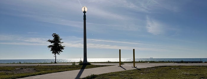 Chicago Lakefront is one of Chicago throw up stick.