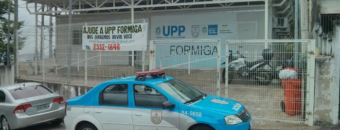 UPP Formiga is one of Delegacias de Polícia RJ.