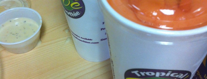 Tropical Smoothie Café is one of food.