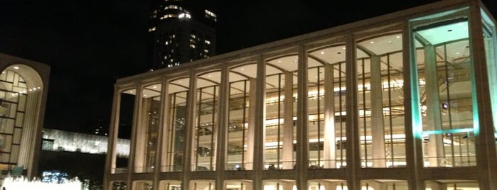 David Geffen Hall is one of Thalia and Melpomene.