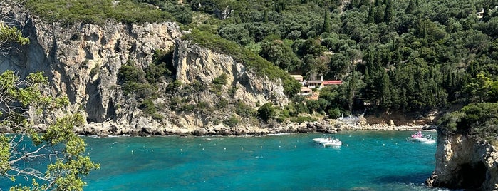 Palaiokastritsa Beach is one of Corfu, Greece.
