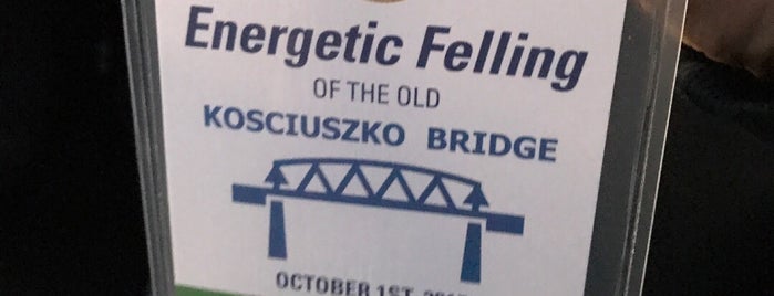 Kosciuszko Bridge is one of Tempat yang Disukai IrmaZandl.