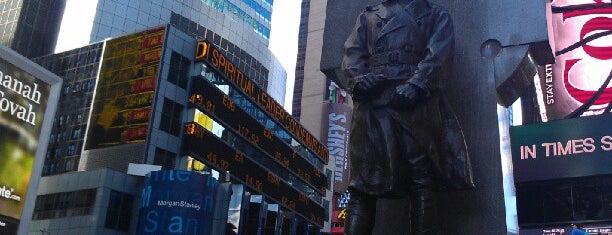Father Duffy Square is one of The 15 Best Places for Purses in the Theater District, New York.