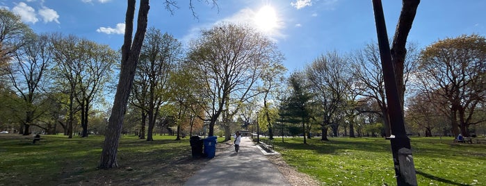 Queen's Park is one of places to walk.