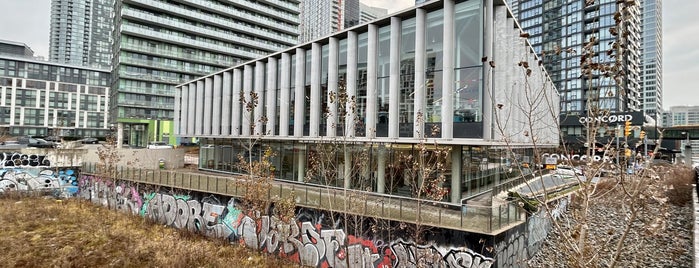 Toronto Public Library (Fort York Branch) is one of new Torontonian.