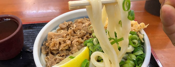 Mendokoro Wataya is one of 食べたいうどん.