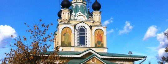 Храм в честь преподобного мученника Андрея Критского is one of Объекты культа Санкт-Петербурга.
