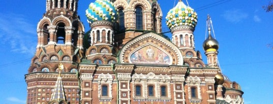 血の上の救世主教会 is one of Объекты культа Санкт-Петербурга.