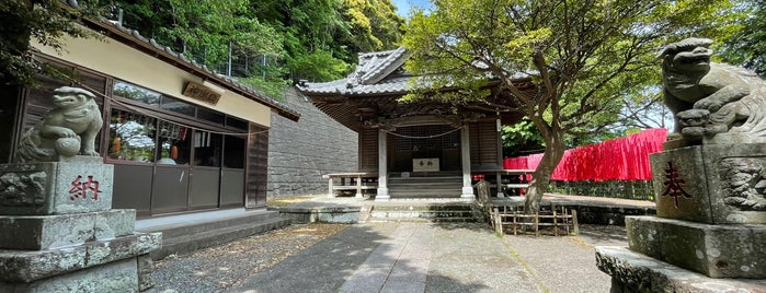 久木神社 is one of 逗子.
