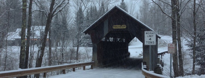 Emily's Bridge (Gold Brook Bridge) is one of Paranormal Places.