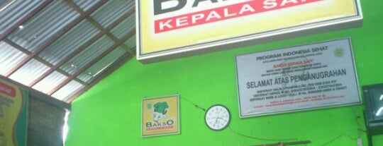 Bakso Kepala Sapi is one of Foodies.