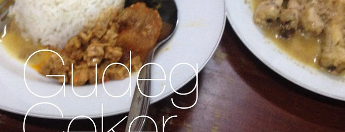 Gudeg Ceker is one of food.