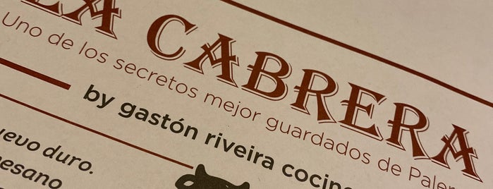 La Cabrera is one of Pacoさんのお気に入りスポット.