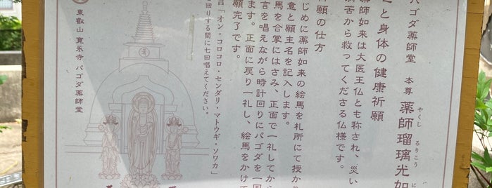 パゴダ薬師堂 is one of 御朱印をいただいた寺社記録.