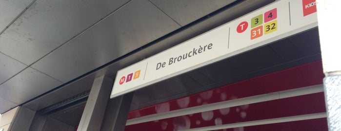 De Brouckère (MIVB | De Lijn) is one of Belgium / Brussels / Tram / Line 3.
