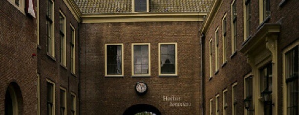 Hortus Botanicus Leiden is one of Amsterdam.