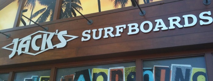 Jack's Surfboards is one of Cali bebe.