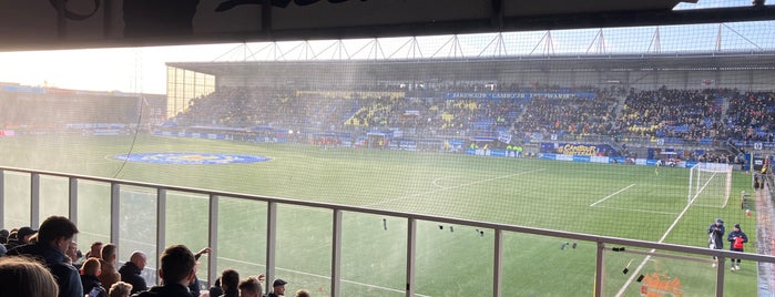 Cambuur Stadion is one of soccerstadiums holland.