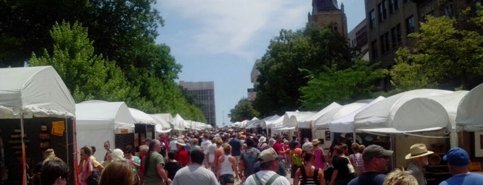 Art Fair On The Square is one of Madison Destinations.