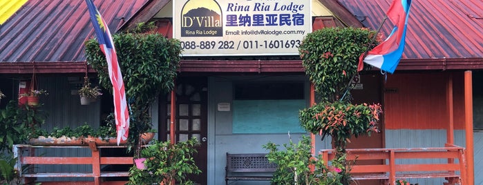 D'Villa Rina Ria Lodge is one of Hotels & Resorts,MY #14.