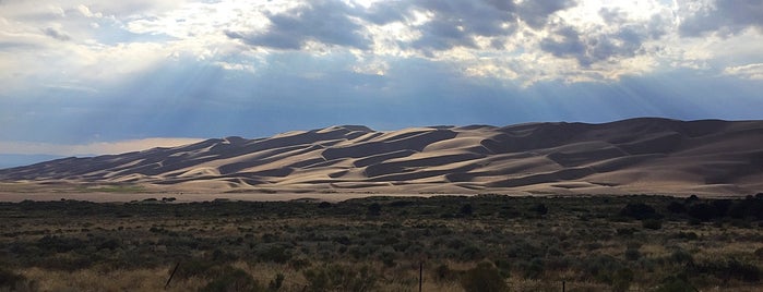 Great Sand Dunes National Park & Preserve is one of Crystal’s Liked Places.