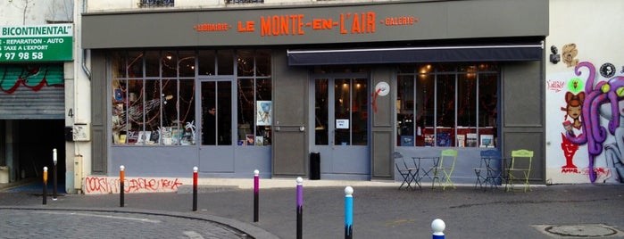 Le Monte en l'Air is one of Librairies coup de coeur.