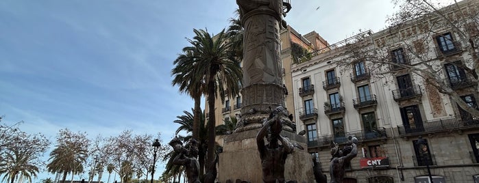 Plaça Duc de Medinacelli is one of Barcelona must.