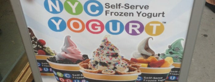 NYC Yogurt is one of Nicky: сохраненные места.