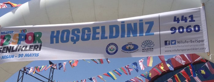Nilüfer Belediyesi Spor Tesisleri is one of Hüseyin : понравившиеся места.