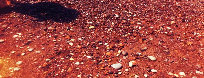 Red Beach is one of Must visit beaches in Santorini.