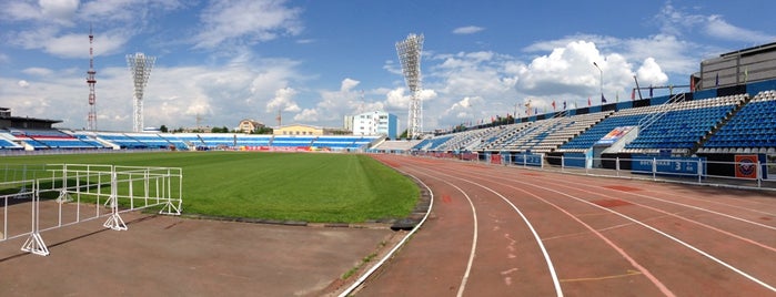 Стадион «Шинник» is one of Stadiums visited.