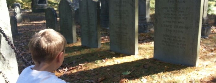 Sleepy Hollow Cemetery is one of Massachusetts.