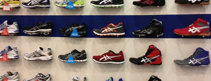 Asics is one of Shopping.