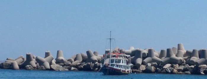 Therma beach is one of Spiridoula 님이 저장한 장소.