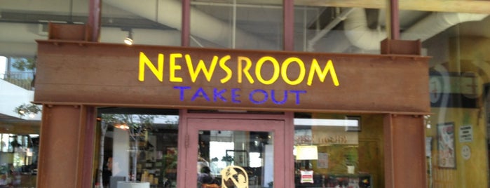 Newsroom Cafe is one of LA Eats.