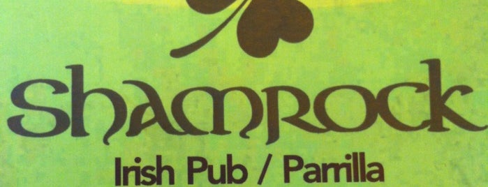 Shamrock Irish Pub is one of bares de rocksito.