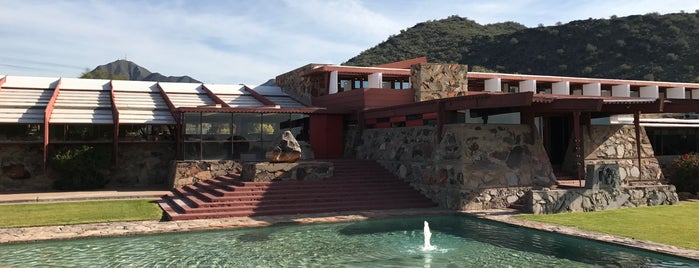 Taliesin West is one of Places to try.