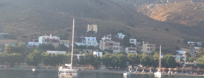 Skalia Beach is one of Leros.