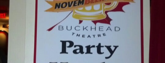 Buckhead Theatre is one of Atlanta's Best Performing Arts - 2012.