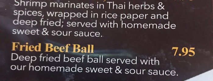 Sala Thai is one of Never Experienced.